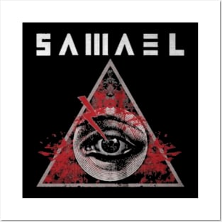 SAMAEL MERCH VTG Posters and Art